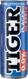 Napój Gaz Tiger Classic Placebo B/Kof 250ml Puszka widok 1