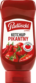 Ketchup pikantny Pudliszki 480g widok główny 