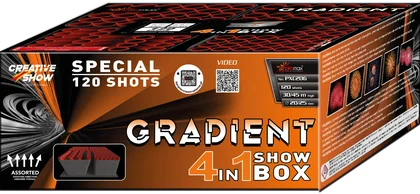 Bateria Gradient 4in1 120 strzałów PXC206 S25 widok 1