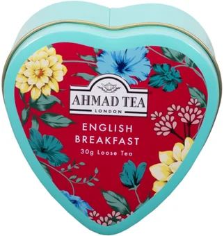 Zdjęcie produktu - Herbata liść English Breakfast serce Ahmad Tea 30g