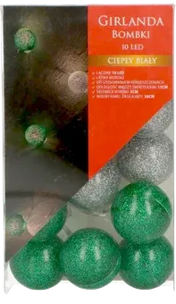Girlanda bombki 10LED BN25 widok główny