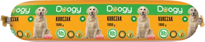 Karma dla psa mokra z kurczakiem Doogy 1kg widok 1