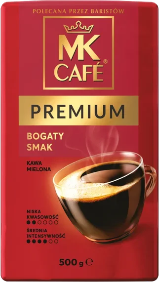 Kawa mielona MK Cafe Premium 500g widok 1