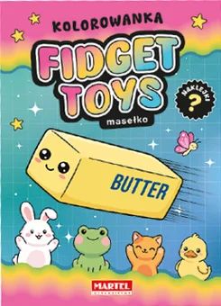 Zdjęcie produktu - Kolorowanka fidget toys z naklejkami mix