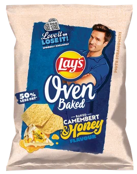 Zdjęcie produktu - Chipsy camembert z miodem Lay's Oven Baked 180g