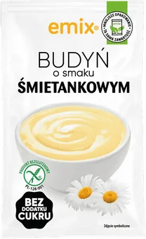 Budyń śmietankowy Emix 40g widok 1