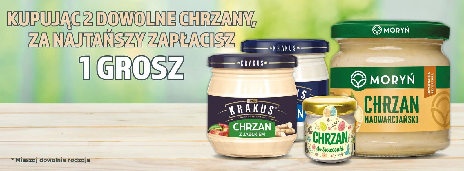 NAJTAŃSZY CHRZAN ZA 1 GROSZ