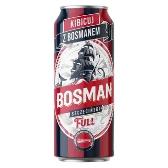 Piwo Bosman Szczeciński 0,5l 5,6% puszka widok 1