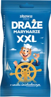 Draże śmietankowe Marynarz XXL Skawa 130g widok główny