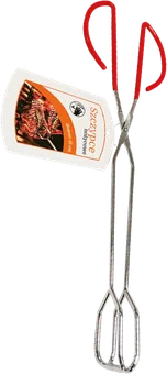 Szczypce nożycowe czerwone Grill&Chill widok główny 