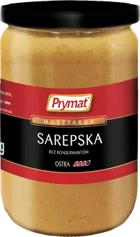 Musztarda sarepska Prymat 900g widok główny 