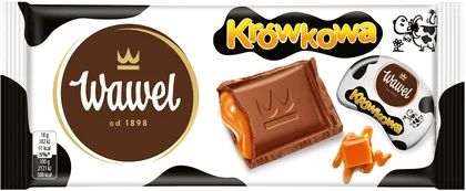 Czekolada krówkowa Wawel 90g widok główny
