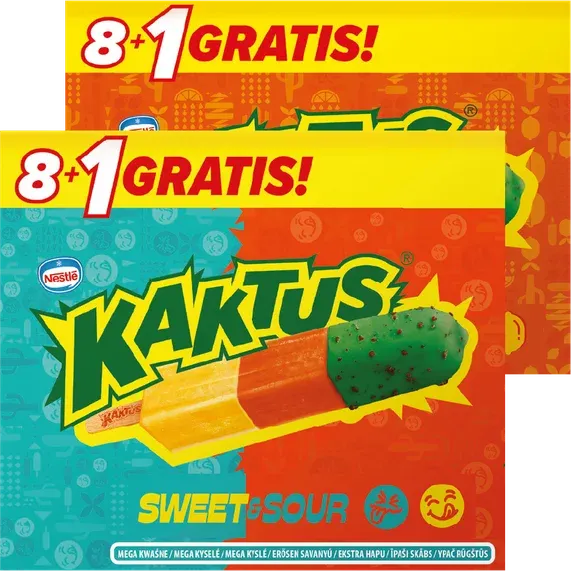 Zdjęcie produktu - Lody multipack Kaktus