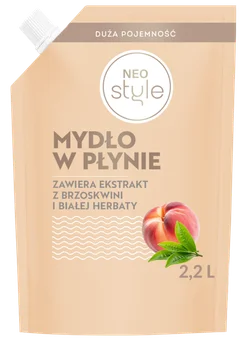 Zdjęcie produktu - Mydło w płynie brzos. b.herb. Neo Style 2,2l zapas