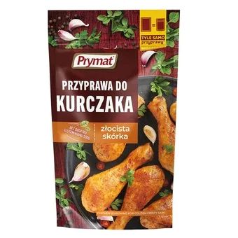 Przyprawa do kurczaka złocista skórka Prymat 30g widok 1