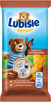 Baton Petitki Lubisie z czekoladą 30g widok główny