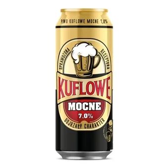Piwo Kuflowe mocne 0,5l 7% puszka widok 1