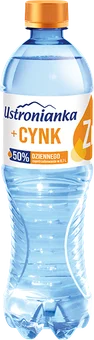 Woda gaz. z cynkiem Ustronianka 0,7l widok 1