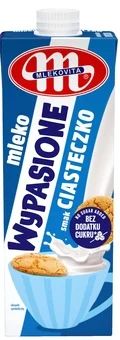 Zdjęcie produktu - Mleko UHT o smaku ciasteczka Wypasione 1l