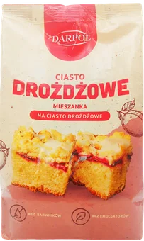 Mieszanka na ciasto drożdżowe Darpol 500g widok 1