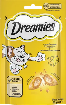 Przysmak dla kota ser Dreamies 60g widok główny 