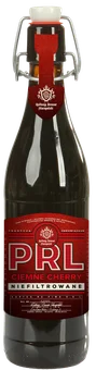 Piwo PRL ciemne cherry 0,6l 5% but. bzzw. widok główny 