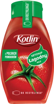 Ketchup łagodny Kotlin 450g widok główny 