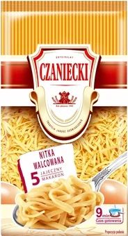 Makaron 5 jaj. nitka Czaniecki 250g widok 1