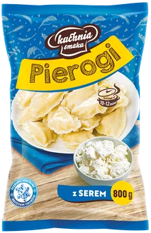 Pierogi z serem Kuchnia Smaku 800g widok główny 