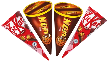 Lody rożek Kit Kat/Lion 110ml mix widok 1