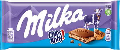Czekolada chips ahoy Milka 100g widok 1
