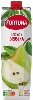 Sok gruszkowy Fortuna 1l widok 1