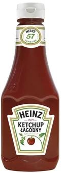 Ketchup łagodny Heinz 450g widok główny 