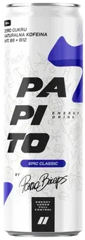 Zdjęcie produktu - Napój energetyczny classic Papito zero 330ml