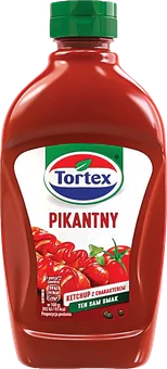 Ketchup pikantny Tortex 470g widok 1