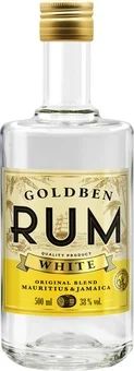 Rum Goldben white 0,5l 38% widok 1