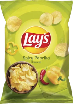 Chipsy spicy paprika Lay's 130g widok główny 