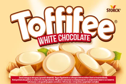 Bombonierka white chocolate Toffifee 125g widok 1
