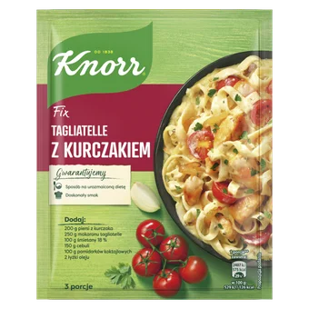 Fix tagliatelle z kurczakiem Knorr 36g widok 1