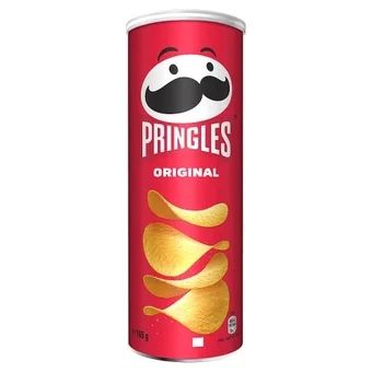 Chipsy Pringles original 165g widok 1