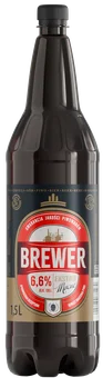 Piwo Brewer extra mocne 1,5l 6,6% pet widok główny 