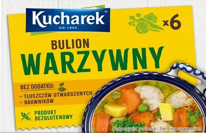 Bulion warzywny Kucharek 60g widok 1