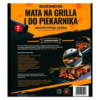 Mata na grilla i do piekarnika 40x33cm 2szt widok 1