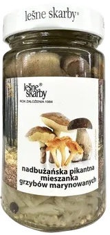 Zdjęcie produktu - Grzyby marynowane pikantne Leśne Skarby 280/120g