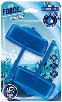 Zdjęcie produktu - Zawieszka do wc barwiąca morska One Force 2x40g