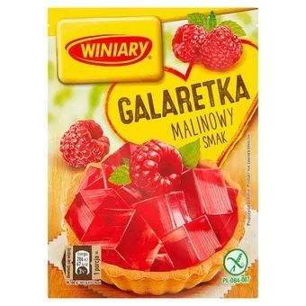 Galaretka malinowa Winiary 71g widok 1