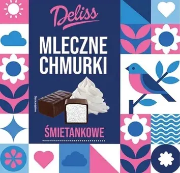 Mleczne Chmurki śmietankowe Deliss 500g widok główny