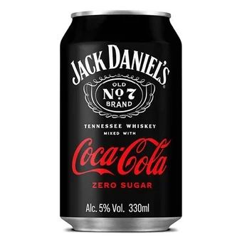 Drink Jack Daniel’S Coca Cola zero 330ml 5% puszka widok 1