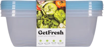 Zdjęcie produktu - Pojemnik do żywności Get Fresh 3x1,45l