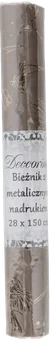 Zdjęcie produktu - Bieżnik z metalicznym nadrukiem 28x150cm mix